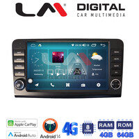 LM Digital - LM KC8213 GPS Οθόνη OEM Multimedia Αυτοκινήτου για Mercedes ML 2005 > 2011 (CarPlay/AndroidAuto/BT/GPS/WIFI/GPRS) electriclife