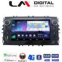LM Digital - LM Q8003T GPS Οθόνη OEM Multimedia Αυτοκινήτου για FORD 2007 > 2013 (CarPlay/AndroidAuto/BT/GPS/WIFI/GPRS) electriclife