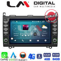 LM Digital - LM Q8068 GPS Οθόνη OEM Multimedia Αυτοκινήτου για MERCEDESA (W169) 2004>2012B (W245) 2005>2012SPRINTER-VITO-VIANO 2004>2019 (CarPlay/AndroidAuto/BT/GPS/WIFI/GPRS) electriclife