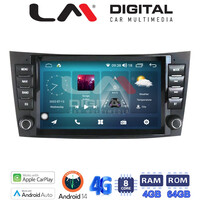 LM Digital - LM Q8090 GPS Οθόνη OEM Multimedia Αυτοκινήτου για MERCEDES E (W211) - CLS 2003 > 2010 (CarPlay/AndroidAuto/BT/GPS/WIFI/GPRS) electriclife