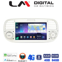 LM Digital - LM Q8315W GPS Οθόνη OEM Multimedia Αυτοκινήτου για Fiat 500 2007 > 2016 (CarPlay/AndroidAuto/BT/GPS/WIFI/GPRS) electriclife