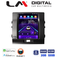 LM Digital - LM TN4384 GPS Οθόνη OEM Multimedia τυπου Tesla 9,7inch LAND CRUISER 2002 > 2009 (CarPlay/AndroidAuto/BT/GPS/WIFI/GPRS) electriclife