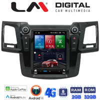 LM Digital - LM TR8820 GPS Οθόνη OEM Multimedia τυπου Tesla 9,7inch Toyota Hilux 2005 > 2016 (CarPlay/AndroidAuto/BT/GPS/WIFI/GPRS) electriclife