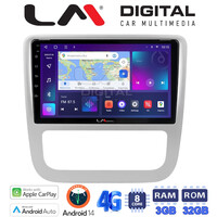 LM Digital - LM ZE8489 GPS Οθόνη OEM Multimedia Αυτοκινήτου για VW Scirocco & Eos 2008 > 2013 (CarPlay/AndroidAuto/BT/GPS/WIFI/GPRS) electriclife