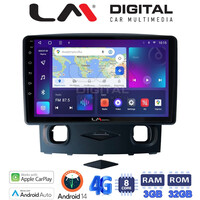 LM Digital - LM ZE8553 GPS Οθόνη OEM Multimedia Αυτοκινήτου για Ford Kuga 2008 > 2013 (CarPlay/AndroidAuto/BT/GPS/WIFI/GPRS) electriclife