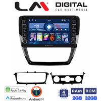 LM Digital - LM ZG4552 GPS Οθόνη OEM Multimedia Αυτοκινήτου για VW Jetta 2011 > 2018 (CarPlay/AndroidAuto/BT/GPS/WIFI/GPRS) electriclife