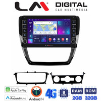 LM Digital - LM ZG8552 GPS Οθόνη OEM Multimedia Αυτοκινήτου για VW Jetta 2011 > 2018 (CarPlay/AndroidAuto/BT/GPS/WIFI/GPRS) electriclife