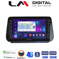 LM Digital - LM ZG8963 GPS Οθόνη OEM Multimedia Αυτοκινήτου για Hyundai Santa Fe  - IX45 2018 > 2019 (CarPlay/AndroidAuto/BT/GPS/WIFI/GPRS) electriclife