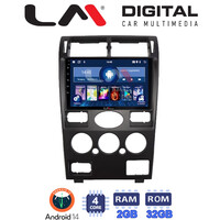LM Digital - LM ZL4105 GPS Οθόνη OEM Multimedia Αυτοκινήτου για Ford Mondeo 2003 > 2006 (BT/GPS/WIFI/GPRS) electriclife
