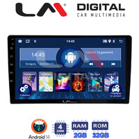 LM Digital - LM ZL4365 GPS Οθόνη OEM Multimedia Αυτοκινήτου για Ford Transit Custom 2013 > 2019 (BT/GPS/WIFI/GPRS) electriclife