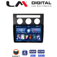 LM Digital - LM ZL4511B GPS Οθόνη OEM Multimedia Αυτοκινήτου για VW Touran 2003 > 2010 (BT/GPS/WIFI/GPRS) electriclife