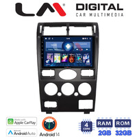 LM Digital - LM ZN4105 GPS Οθόνη OEM Multimedia Αυτοκινήτου για Ford Mondeo 2003 > 2006 (CarPlay/AndroidAuto/BT/GPS/WIFI/GPRS) electriclife