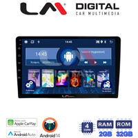 LM Digital - LM ZN4208 GPS Οθόνη OEM Multimedia Αυτοκινήτου για Toyota Auris 2013 > 2015 (CarPlay/AndroidAuto/BT/GPS/WIFI/GPRS) electriclife