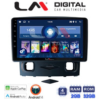 LM Digital - LM ZN4553 GPS Οθόνη OEM Multimedia Αυτοκινήτου για Ford Kuga 2008 > 2013 (CarPlay/AndroidAuto/BT/GPS/WIFI/GPRS) electriclife