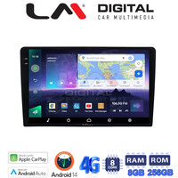 LM Digital - LM ZQ8208 GPS Οθόνη OEM Multimedia Αυτοκινήτου για Toyota Auris 2013 > 2015 (CarPlay/AndroidAuto/BT/GPS/WIFI/GPRS) electriclife