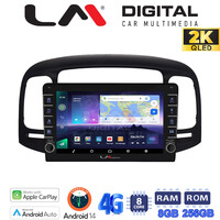 LM Digital - LM ZQ8269 GPS Οθόνη OEM Multimedia Αυτοκινήτου για Hyundai Accent 2006 > 2012 (CarPlay/AndroidAuto/BT/GPS/WIFI/GPRS) electriclife