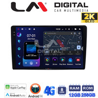 LM Digital - LM ZS8402UP GPS Οθόνη OEM Multimedia Αυτοκινήτου για  (CarPlay/AndroidAuto/BT/GPS/WIFI/GPRS) electriclife