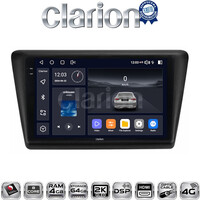 CLARION GL74487 Οθόνη OEM Multimedia Αυτοκινήτου για Skoda Rapid 2013-2017 (CarPlay/AndroidAuto/BT/GPS/WIFI/GPRS) electriclife