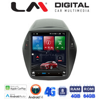 LM Digital - LM TC8414 GPS Οθόνη OEM Multimedia τυπου Tesla 9,7inch Hyundai IX35 2009 > 2015 (CarPlay/AndroidAuto/BT/GPS/WIFI/GPRS) electriclife
