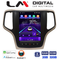 LM Digital - LM TN4234 GPS Οθόνη OEM Multimedia τυπου Tesla 9,7inch Jepp Grand Cherokee 2014 > (CarPlay/AndroidAuto/BT/GPS/WIFI/GPRS) electriclife