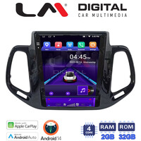 LM Digital - LM TN4253 GPS Οθόνη OEM Multimedia τυπου Tesla 9,7inch Jeep Compass 2016 > (CarPlay/AndroidAuto/BT/GPS/WIFI/GPRS) electriclife