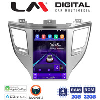 LM Digital - LM TN4263 GPS Οθόνη OEM Multimedia τυπου Tesla 9,7inch Hyundai Tucson 2015 > 2019 (CarPlay/AndroidAuto/BT/GPS/WIFI/GPRS) electriclife
