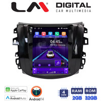 LM Digital - LM TN4716 GPS Οθόνη OEM Multimedia τυπου Tesla 9,7inch Nissan Navara D23 2016 > (CarPlay/AndroidAuto/BT/GPS/WIFI/GPRS) electriclife