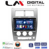 LM Digital - LM ZG4334 GPS Οθόνη OEM Multimedia Αυτοκινήτου για Jeep Cherokee KK 2008 > 2014 (CarPlay/AndroidAuto/BT/GPS/WIFI/GPRS) electriclife