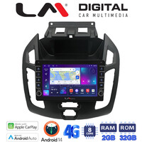 LM Digital - LM ZG8858 GPS Οθόνη OEM Multimedia Αυτοκινήτου για Ford Transit 2013 > 2015 (CarPlay/AndroidAuto/BT/GPS/WIFI/GPRS) electriclife