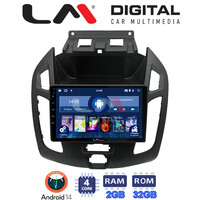 LM Digital - LM ZL4858 GPS Οθόνη OEM Multimedia Αυτοκινήτου για Ford Transit 2013 > 2015 (BT/GPS/WIFI/GPRS) electriclife