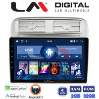 LM Digital - LM ZN4660 GPS Οθόνη OEM Multimedia Αυτοκινήτου για Fiat Grande Punto 2005 > 2009 
Fiat Linea 2005 > 2017  (CarPlay/AndroidAuto/BT/GPS/WIFI/GPRS) electriclife