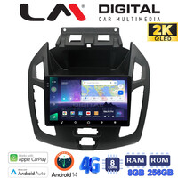LM Digital - LM ZQ8858 GPS Οθόνη OEM Multimedia Αυτοκινήτου για Ford Transit 2013 > 2015 (CarPlay/AndroidAuto/BT/GPS/WIFI/GPRS) electriclife