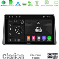 Clarion Gl700 Series Dacia Duster 2022-2024 8core Android13 4+64gb Navigation Multimedia Tablet 9″ με Carplay &Amp; Android Auto με Carplay &Amp; Android Auto u-gl7-Dc2501