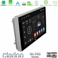 Clarion Gl700 Series 8core Android13 4+64gb Opel Astra/corsa/antara/zafira Navigation Multimedia Tablet 9" με Carplay &Amp; Android Auto u-gl7-Op0697
