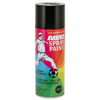 Abro SPP-011-BLK-CH-WH Χρώμα Πλαστικών σε Σπρέυ Μαύρο Γυαλιστερό 400ml