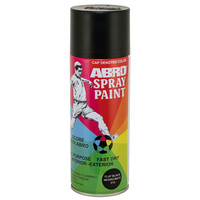 Abro SPP-013-SAT-BLK-CH Χρώμα Πλαστικών σε Σπρέυ Μαύρο Σατινέ 400ml