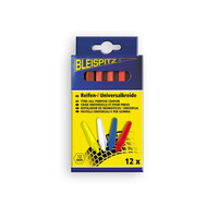 Bleispitz 0297 Κηρομπογιά Ελαστικων Χωρίς Ετικέτα 12mm/120mm Κίτρινο 12TXM