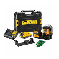 PROMO ΦΕΒΡΟΥΑΡΙΟΣ – ΜΑΪΟΣ Dewalt DCE089D1G18 Λέιζερ Αυτορυθμιζόμενο  18V 3x360° Πρα.