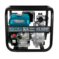 K&S KS 50HP Αντλία Βενζινοκίνητη Ομβρίων Υδάτων 500l/min 7.0Hp