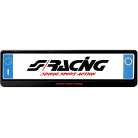 SRPTX/N ΠΛΑΙΣΙΟ ΠΙΝΑΚΙΔΑΣ ΜΑΥΡΟ 53,5x14cm SIMONI RACING - 1 TEM