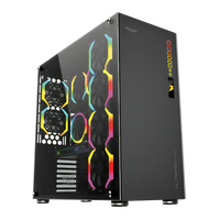 ARMAGGEDDON FULL ATX GAMING PC CASE ULTRO 2 SPYDER