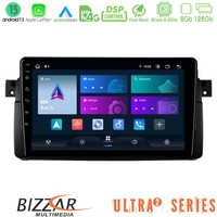 Bizzar Ultra Series bmw e46 8core Android13 8+128gb Navigation Multimedia 9" u-ul2-Bm0603