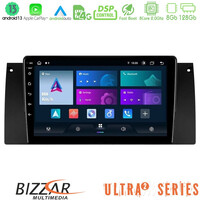 Bizzar Ultra Series bmw 5 Series (E39) / x5 (E53) 8core Android13 8+128gb Navigation Multimedia Tablet 9" u-ul2-Bm0604