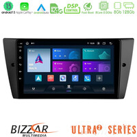 Bizzar Ultra Series bmw 3 Series 2006-2011 8core Android13 8+128gb Navigation Multimedia Tablet 9" u-ul2-Bm0751