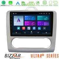 Bizzar Ultra Series Ford Focus Auto ac 8core Android13 8+128gb Navigation Multimedia 9" u-ul2-Fd0041a