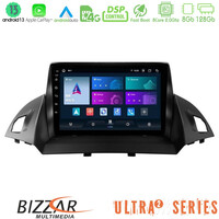 Bizzar Ultra Series Ford c-Max/kuga 8core Android13 8+128gb Navigation Multimedia Tablet 9" u-ul2-Fd0047
