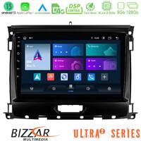 Bizzar Ultra Series Ford Ranger 2017-2022 8core Android13 8+128gb Navigation Multimedia Tablet 9" u-ul2-Fd0631