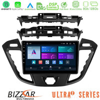 Bizzar Ultra Series Ford Transit Custom/tourneo Custom 8core Android13 8+128gb Navigation Multimedia Tablet 9" u-ul2-Fd680