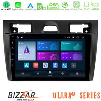 Bizzar Ultra Series Ford Fiesta/fusion 8core Android13 8+128gb Navigation Multimedia Tablet 9" u-ul2-Fd990