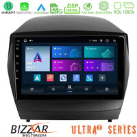Bizzar Ultra Series Hyundai Ix35 Auto a/c 8core Android13 8+128gb Navigation Multimedia Tablet 10" u-ul2-Hy0029